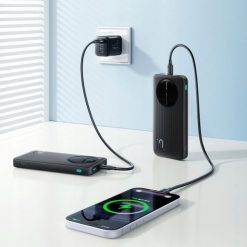 Powerbank Joyroom Powerbank Joyroom JR-PBF12 Pro 22,5W 10000mAh z wyświetlaczem cyfrowym 2x USB-A 1x USB-C - czarny. Czarne powerbanki Joyroom. Za 55.83 zł.