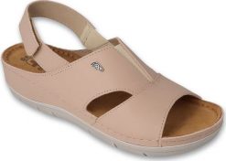 Dr Orto CASUAL Dr Orto CASUAL - Obuwie damskie sandały damskie skórzane beżowe 158D261 39. Brązowe sandały damskie Dr Orto CASUAL, bez wzorów, bez obcasa, bez zapięcia. Za 119.74 zł.