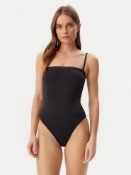 Tommy Hilfiger Strój kąpielowy UW0UW05846 Czarny. Czarne stroje kąpielowe damskie Tommy Hilfiger, s, bez wzorów, z syntetyku. Za 249.99 zł.