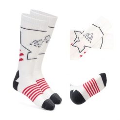 Skarpety narciarskie damskie KADVA Skio W. Czerwone skarpetki damskie KADVA, bez wzorów. Za 44.99 zł.