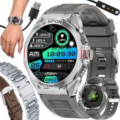 SMARTWATCH ZEGAREK MĘSKI ROZMOWY SMS MENU PL POLSKIE PULS SPORT SMART WATCH. Zegarki męskie NoName, bez wzorów. Za 229.99 zł.