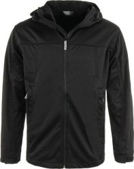 Męska kurtka Softshell Promodoro Kurtka z kapturem w kolorze czarnym. Czarne kurtki męskie 3721 NUTRITION, m, bez wzorów, z materiału, z kapturem. Za 256.99 zł.