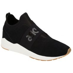 Buty sportowe Sneakersy damskie, Gel-Lyte Komachi Strap MT. Czarne obuwie sportowe damskie Asics, bez wzorów, bez zapięcia, trekkingowe, Asics Gel Lyte. Za 199.99 zł.