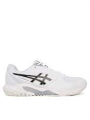 Asics Buty do tenisa Gel-Dedicate 9 1041A543 Biały. Białe buty sportowe męskie Asics, bez wzorów, ze skóry, bez zapięcia, tenisowe. Za 309.99 zł.