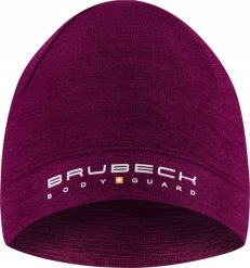 Brubeck HM10180 Czapka wełniana dwuwarstwowa unisex EXTREME WOOL śliwkowy L/XL. Czapki damskie Brubeck, na zimę, bez wzorów, z wełny. Za 122.74 zł.