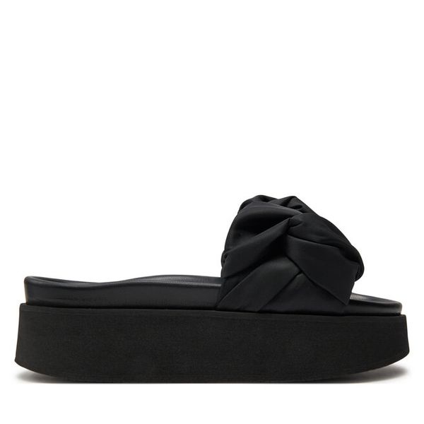 Klapki Inuikii. Czarne klapki damskie Inuikii, bez wzorów, bez obcasa, bez zapięcia. Za 1,069.00 zł.