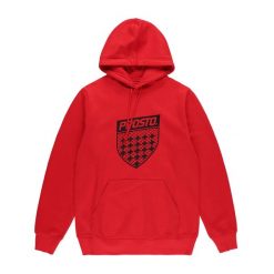 Bluza męska PROSTO Toogit Hoodie. Czerwone bluzy męskie Prosto., m, bez wzorów, bez kaptura. Za 149.99 zł.
