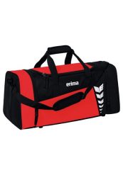 Torba sportowa Erima Six Wings. Czarne torby na ramię męskie Erima, z materiału, na ramię. Za 109.99 zł.
