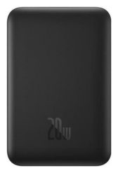 Baseus Magnetic Mini 10000mAh 20W czarny. Czarne powerbanki . Za 129.00 zł.