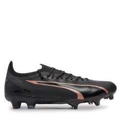 Buty do piłki nożnej Puma. Czarne buty sportowe męskie Puma, bez wzorów, bez zapięcia. Za 599.99 zł.