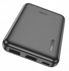 Powerbank Hoco 5000 mAh 2A J115 czarny. Czarne powerbanki Hoco. Za 33.62 zł.