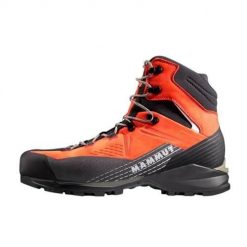 Buty trekkingowe męskie Mammut Kento Guide Ii High Gtx. Czerwone buty zimowe męskie Mammut, bez wzorów, z materiału, za kostkę, bez obcasa, bez zapięcia. Za 1,407.00 zł.