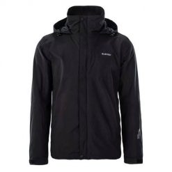 Kurtka trekkingowa męska Hi-Tec Howard. Czarne kurtki męskie Hi-tec, m, bez wzorów, klasyczne, z kapturem. Za 544.00 zł.