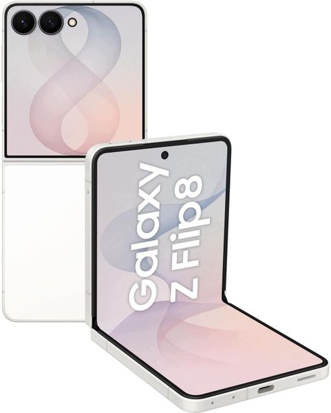 Smartfon Samsung Galaxy Z Flip8 5G 12GB/256GB Kremowy (SM-F776BZWGEUE). Białe smartfony SAMSUNG. Za 3,691.99 zł.