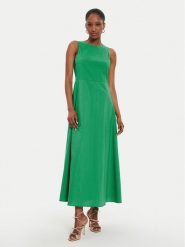 ViCOLO Sukienka letnia Abito TB2904 Zielony Regular Fit. Zielone sukienki damskie ViCOLO, na lato, s, bez wzorów, z bawełny, bez kołnierzyka, bez ramiączek. Za 229.99 zł.