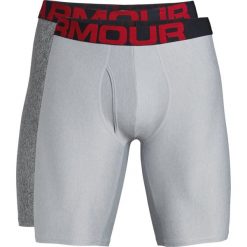 Under Armour Tech™ 9" Bokserki 2 pac Szary. Szare bokserki męskie Under Armour, bez wzorów, z elastanu. Za 171.95 zł.