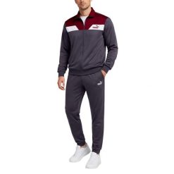 Dres męski komplet bluza spodnie PUMA POWER POLY SUIT 682490-69. Czerwone komplety dresowe męskie Puma, m, bez wzorów, z dresówki. Za 169.00 zł.