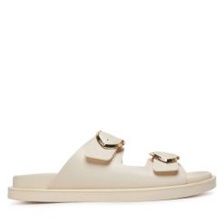 Klapki Blauer. Klapki damskie Blauer, bez wzorów, bez obcasa, bez zapięcia. Za 239.99 zł.