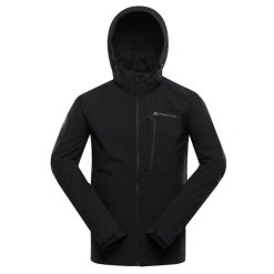 Kurtka softshell męska Alpine Pro Hoor. Zielone kurtki męskie Alpine Pro, m, bez wzorów, z softshellu, bez kaptura, trekkingowe. Za 369.00 zł.
