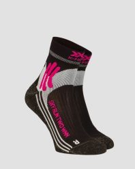 Skarpety biegowe damskie X-Socks Sky Run Two 4.0. Białe skarpetki damskie X-Socks, bez wzorów. Za 75.00 zł.