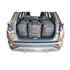 Torby Do Bagażnika Hyundai Tucson 2020+ 4Szt Kjust. Czarne torby podróżne damskie KJUST, bez wzorów. Za 1,210.00 zł.