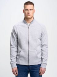 Bluza męska rozpinana szara Madorol 901. Szare bluzy męskie BIG STAR, l, bez wzorów, bez ramiączek, bez kaptura. W wyprzedaży za 159.99 zł.