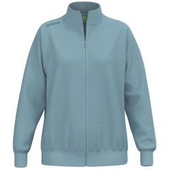 Damska bluza dresowa Erima TS. Niebieskie bluzy damskie Erima, bez wzorów, z dresówki, bez ramiączek, bez kaptura. Za 193.00 zł.
