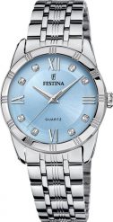 Zegarek Festina Zegarek damski Festina F16940-E CYRKONIE srebrny. Szare zegarki damskie Festina, srebrne. Za 415.00 zł.