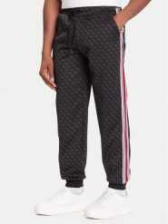 Guess Spodnie dresowe Z5BB19 K2042 Czarny Regular Fit. Czarne spodnie sportowe męskie Guess, m, z aplikacjami, z dresówki. Za 529.99 zł.