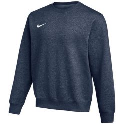 Bluza męska Nike Park 26 Fleece Crew. Niebieskie bluzy męskie Nike, m, bez wzorów, z bawełny, casualowe, bez ramiączek, bez kaptura. Za 167.99 zł.