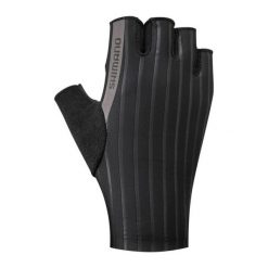 Rękawiczki rowerowe ADVANCED Race, czarne. Czarne rękawiczki męskie Shimano, na lato, bez wzorów, z materiału. Za 196.00 zł.
