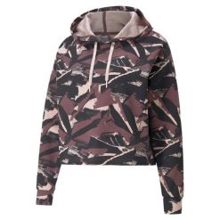 Damska bluza z kapturem Puma Modern Sports AOP. Czarne bluzy damskie Puma, m, bez wzorów, sportowe, bez ramiączek, z kapturem. Za 89.00 zł.