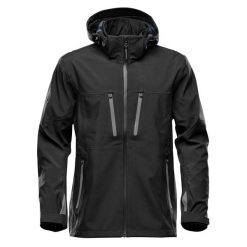 Męska Kurtka Patrol Soft Shell. Czarne kurtki męskie STORMTECH, m, bez wzorów, sportowe, bez kaptura. Za 933.99 zł.