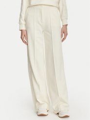 Guess Spodnie materiałowe V6YB26 K5139 Kremowy Relaxed Fit. Białe spodnie materiałowe damskie Guess, z aplikacjami, z materiału. Za 434.99 zł.