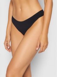 Hanro Stringi Invisible 1225 Czarny. Czarne majtki damskie Hanro, z bawełny. Za 49.99 zł.