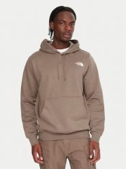 The North Face Bluza Simple Dome NF0A89FC Brązowy Regular Fit. Brązowe bluzy męskie The North Face, m, bez wzorów, z syntetyku, bez ramiączek, bez kaptura. Za 299.99 zł.
