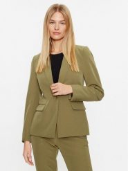 Bruuns Bazaar Marynarka Rubysus Alberte BBW3243 Zielony Regular Fit. Zielone marynarki i żakiety damskie Bruuns Bazaar, bez wzorów, z syntetyku, bez kołnierzyka, bez ramiączek. Za 799.99 zł.