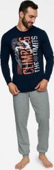 Henderson HENDERSON BLOCK piżama męska klasyczna XXL 2XL. Piżamy męskie Henderson, m, bez wzorów, bez kołnierzyka, bez ramiączek. Za 119.99 zł.