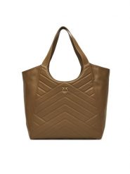 PINKO Torebka Tote Bag PE 25 PLTT 104536 A2AO Zielony. Zielone shopperki damskie Pinko, bez wzorów, ze skóry, bez dodatków. Za 1,329.00 zł.