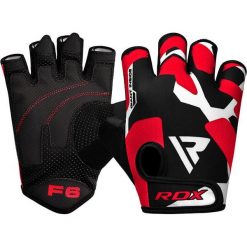 Rękawiczki RDX Sumblimation F6. Białe rękawiczki męskie RDX SPORTS, bez wzorów, z elastanu. Za 49.99 zł.
