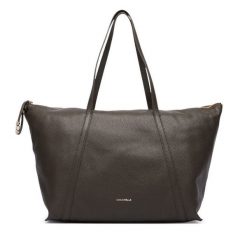 Torebka Coccinelle. Brązowe shopperki damskie Coccinelle, bez wzorów, bez dodatków. Za 1,299.00 zł.