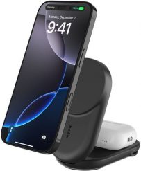 Belkin Qi2 Fitness tracker, Słuchawki, Smartfon, Smartwatch Czarny USB Bezprzewodowe ładowanie Szybkie ładowanie Wewnętrzna. Czarne zegarki smartwatch Belkin, bez wzorów. Za 288.45 zł.