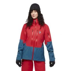 Kurtka narciarska damska Black Diamond Recon LT Shell. Zielone kurtki sportowe damskie Black Diamond, na zimę, m, bez wzorów, bez ramiączek, bez kaptura, narciarskie. Za 799.99 zł.