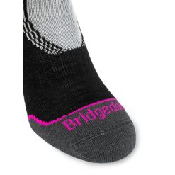 Skarpety narciarskie Bridgedale Ski Easy On Merino P. Szare skarpetki damskie Bridgedale, bez wzorów. Za 74.99 zł.