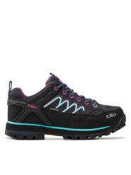 CMP Trekkingi Moon Low Wmn Trekking Shoe Wp 31Q4786 Czarny. Czarne obuwie trekkingowe damskie CMP, ze skóry, bez zapięcia. Za 299.99 zł.