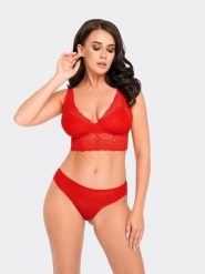 Figi Model BBL 196 Red - Babell. Czerwone majtki damskie Babell, z elastanu. Za 73.37 zł.