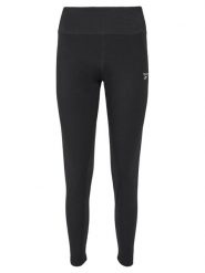 Reebok Legginsy 100037549 Czarny Slim Fit. Czarne legginsy damskie Reebok, bez wzorów, z bawełny. Za 89.99 zł.