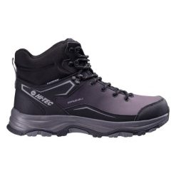 Buty trekkingowe Hi-Tec Deneb. Czarne trekkingi męskie Hi-tec, z materiału, bez zapięcia. Za 346.82 zł.