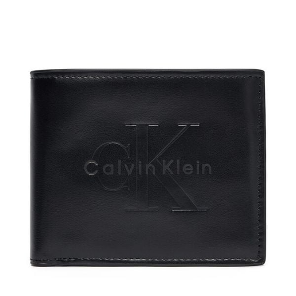 Portfel Calvin Klein. Czarne portfele męskie Calvin Klein, bez wzorów. Za 229.99 zł.