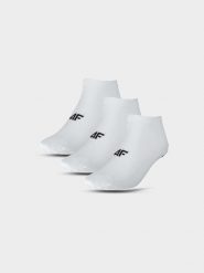 4F Skarpety casual przed kostkę (5-pack) męskie - białe 39-42. Białe skarpety męskie 4F, bez wzorów, z bawełny. Za 54.99 zł.